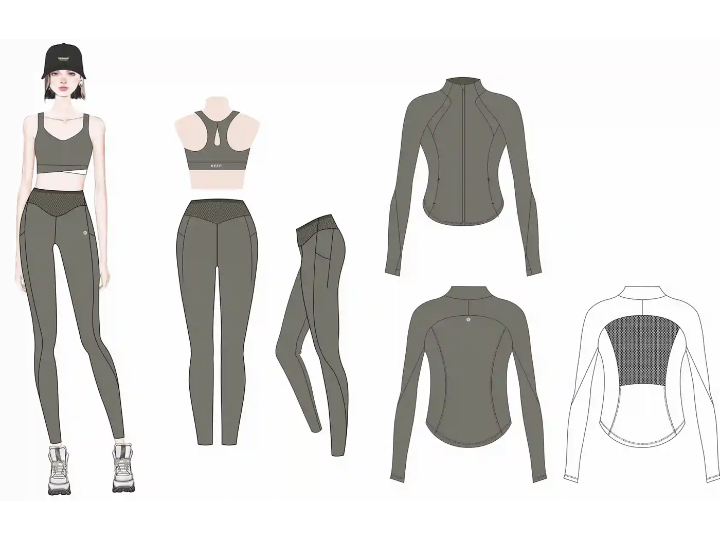 Custom apparel design and development